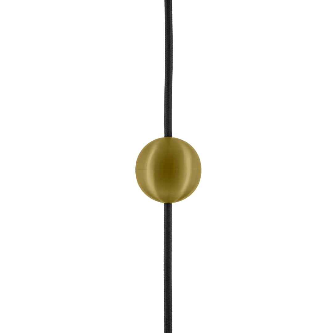 Cord Connector Brushed Brass     fra Umage