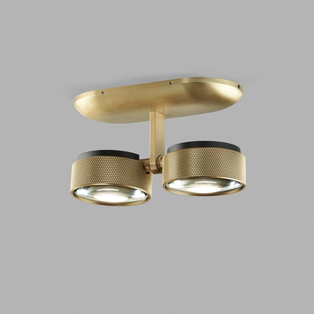 Cosmo C2 Loftlampe 2700 3000k Messing Light Point fra Light-point