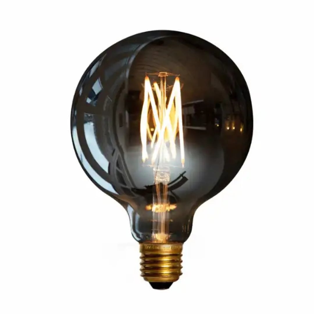 E27   4w Led Mega Edison Smoke   Så Længe Lager Haves fra Danlamp