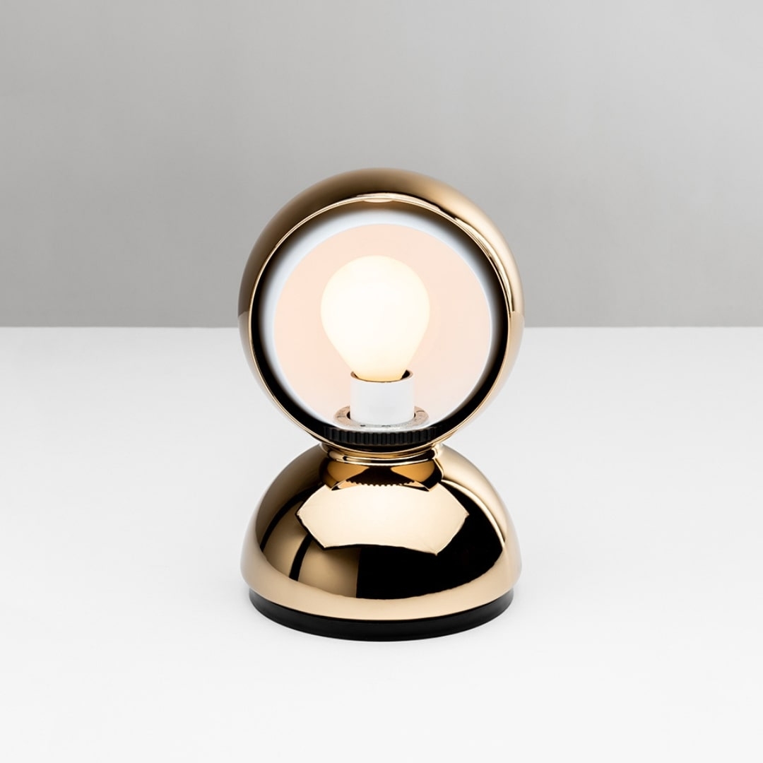 Eclisse Pvd Bord Væglampe Guld     fra Artemide