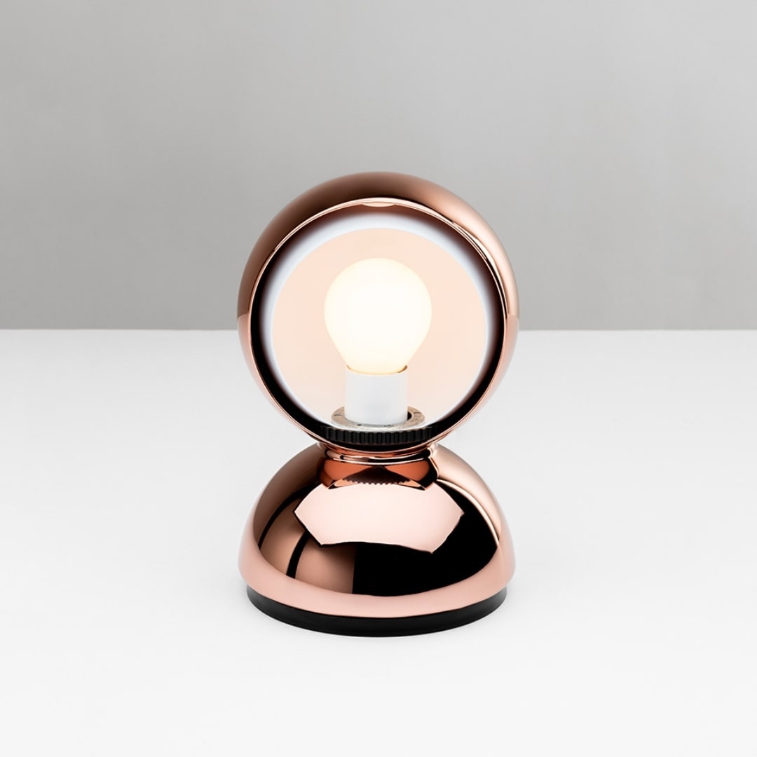 Eclisse Pvd Bord Væglampe Kobber     fra Artemide