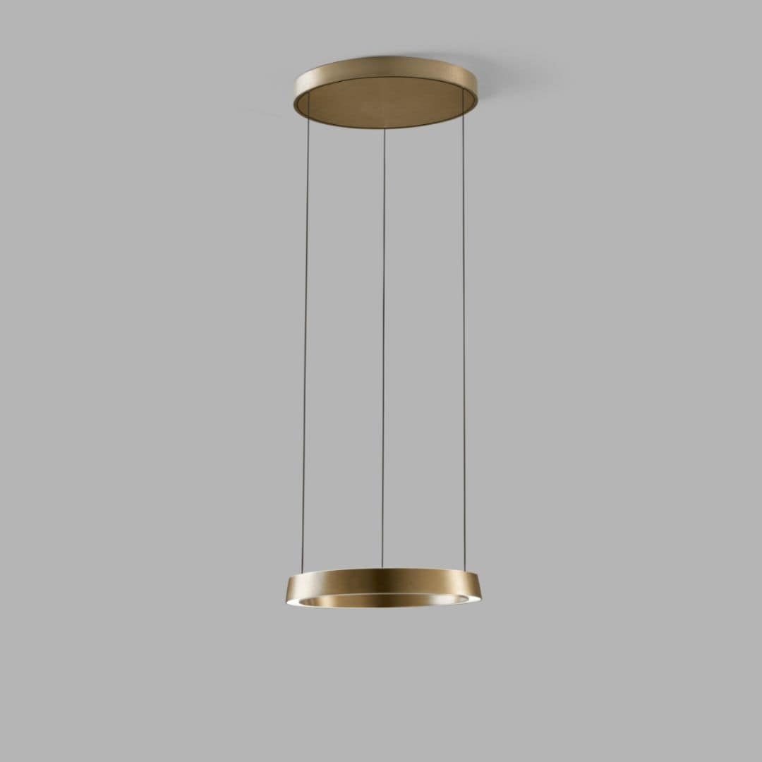 Edge Round ø500 Pendel Messing Light Point fra Light-point