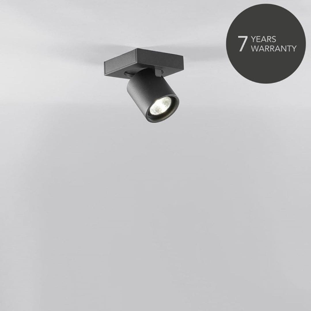 Focus Mini 1 Led Sort   Så Længe Lager Haves  Uden Kabelhul 3000k   Light Point fra Light-point