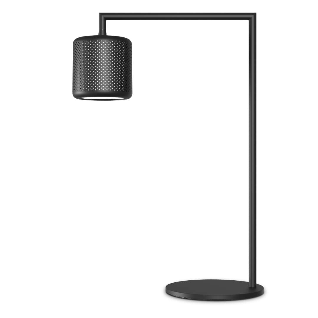 Grain Bordlampe   Så Længe Lager Haves  Xs Mat Sort     fra Herstal