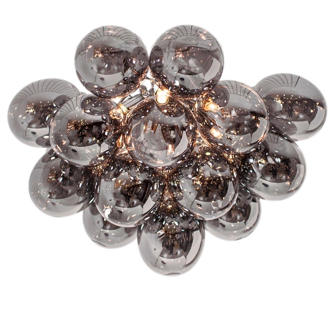Gross Røggrå ø50cm Loftslampe   By Rydéns fra Byrydéns