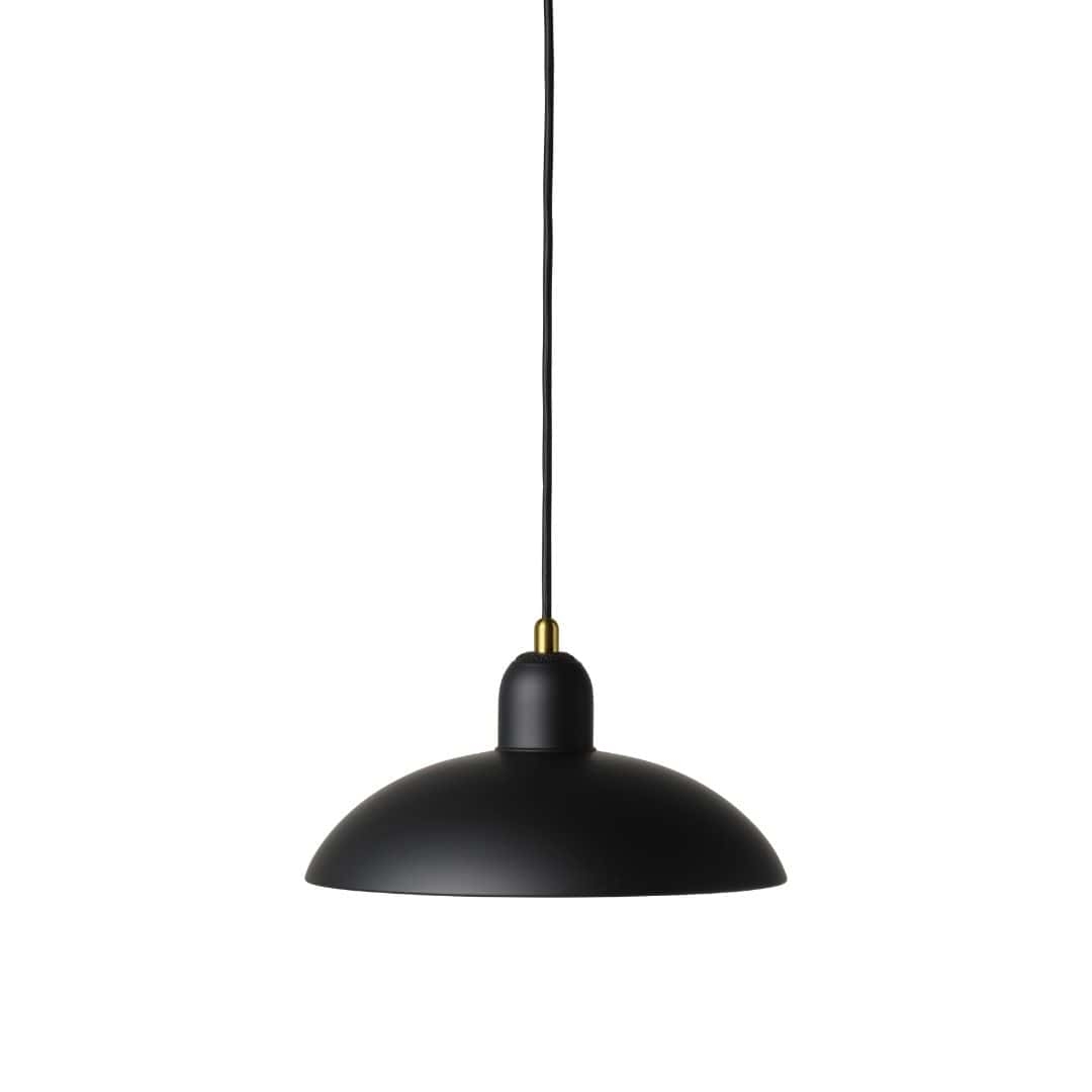 Kaiser Idell 6631 P Pendel Mat Sort Messing     fra Fritz Hansen