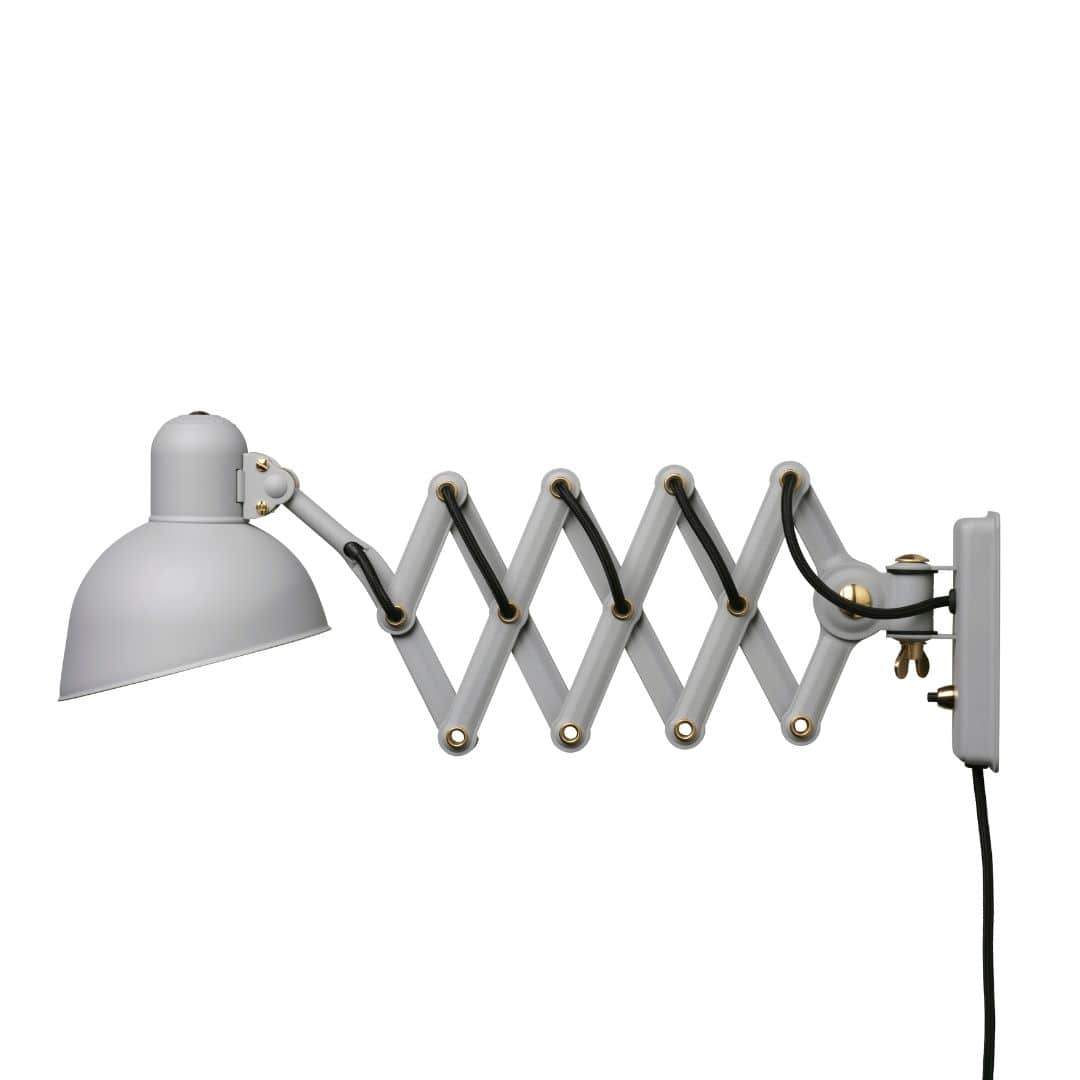 Kaiser Idell 6718 W Sax Væglampe Easy Grey     fra Fritz Hansen