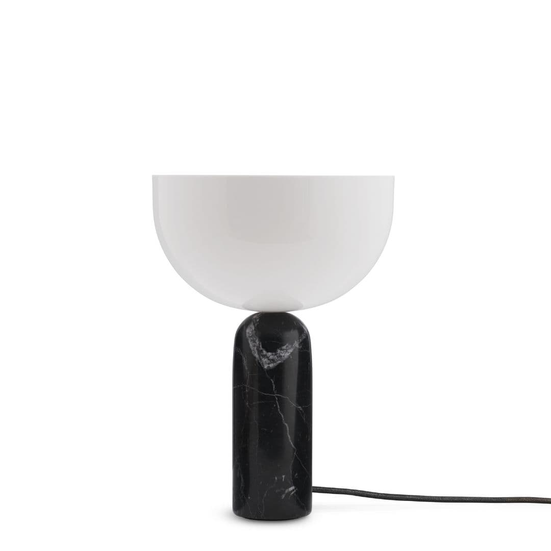 Kizu Bordlampe Sort Marmor Small     fra New Works