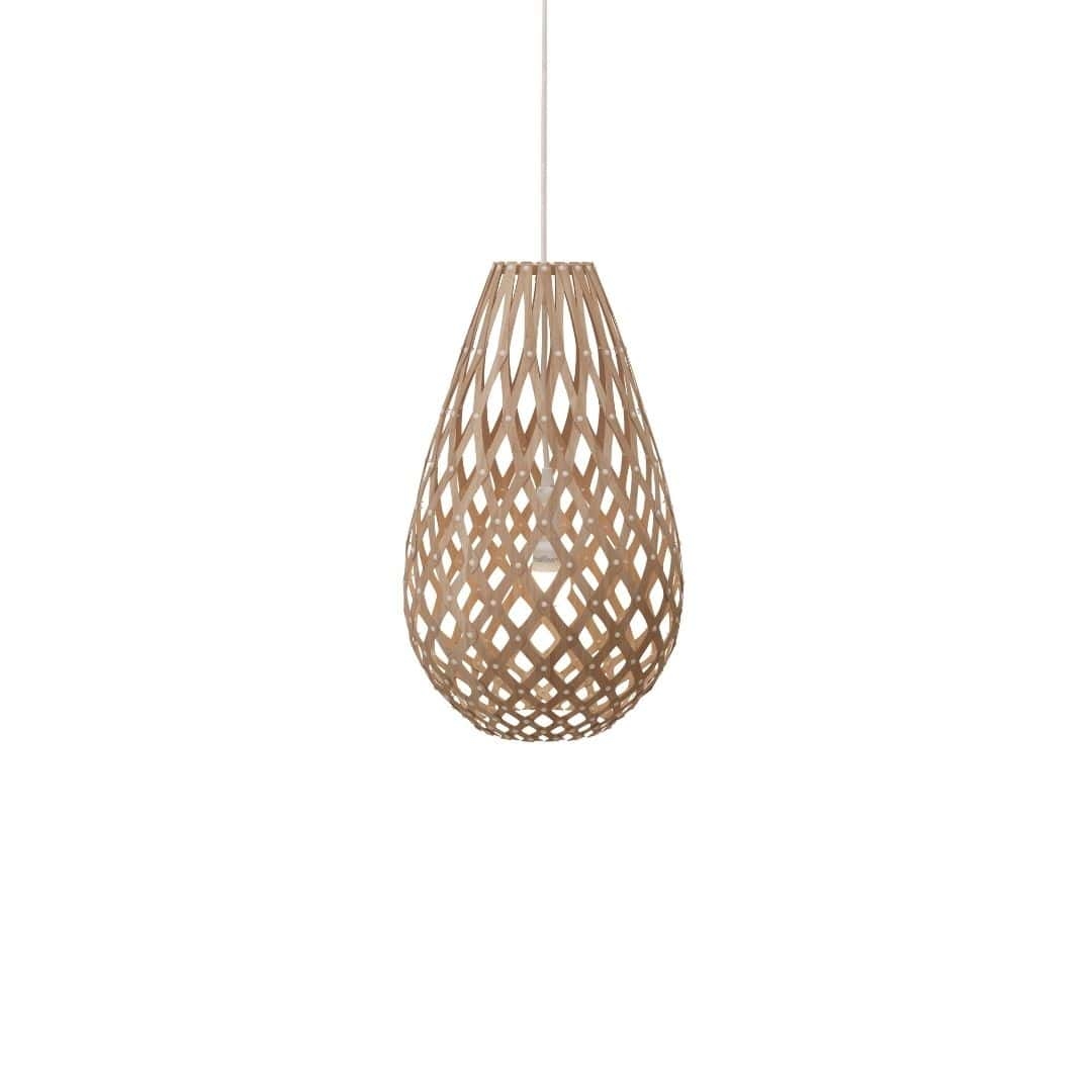 Koura H50 Pendel Bamboo     fra David Trubridge