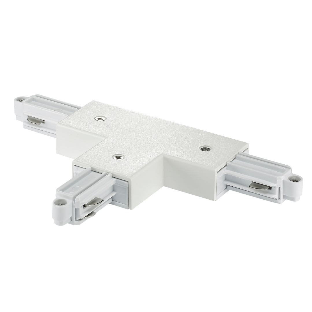 Link T Connector Venstre Skinnesystem Hvid     fra Nordlux