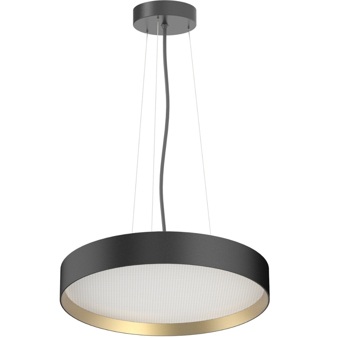 Lucia Pendel ø60 Black Gold     fra Loom Design