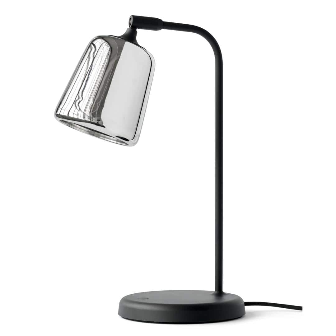 Material Bordlampe Stainless Steel     fra New Works