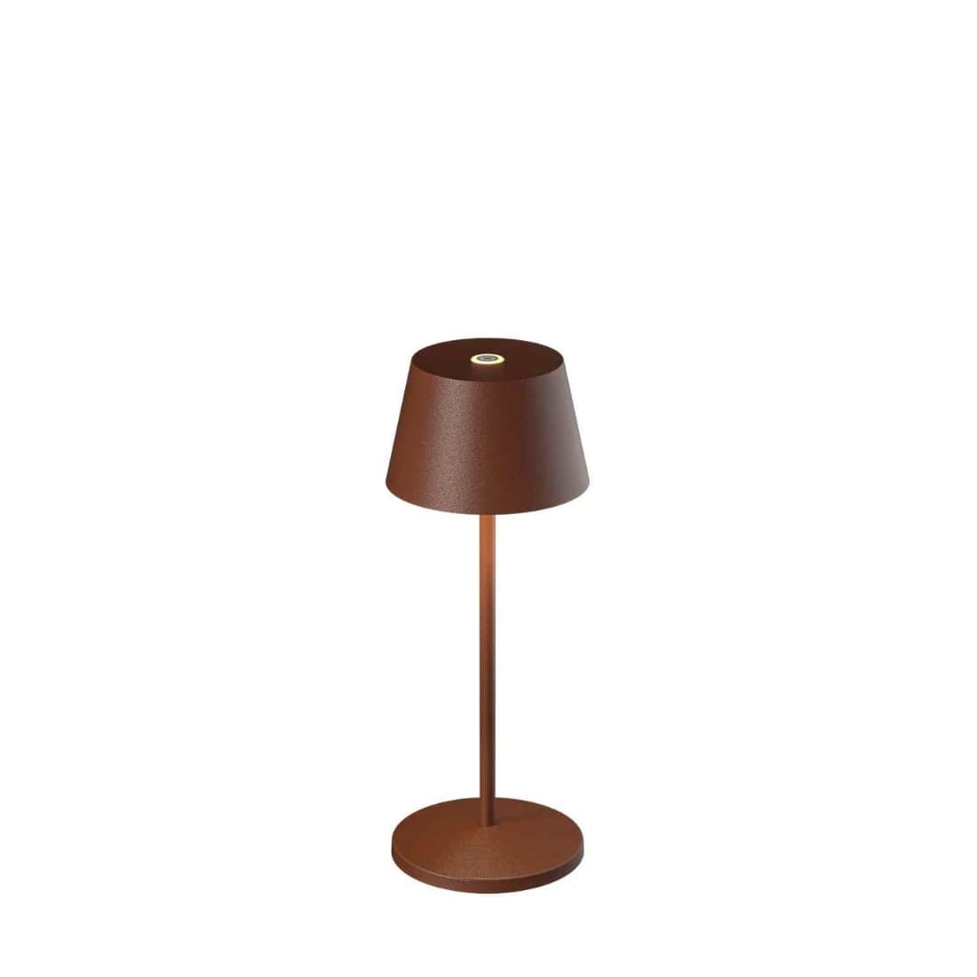 Modi Micro Transportabel Bordlampe Corten     fra Loom Design