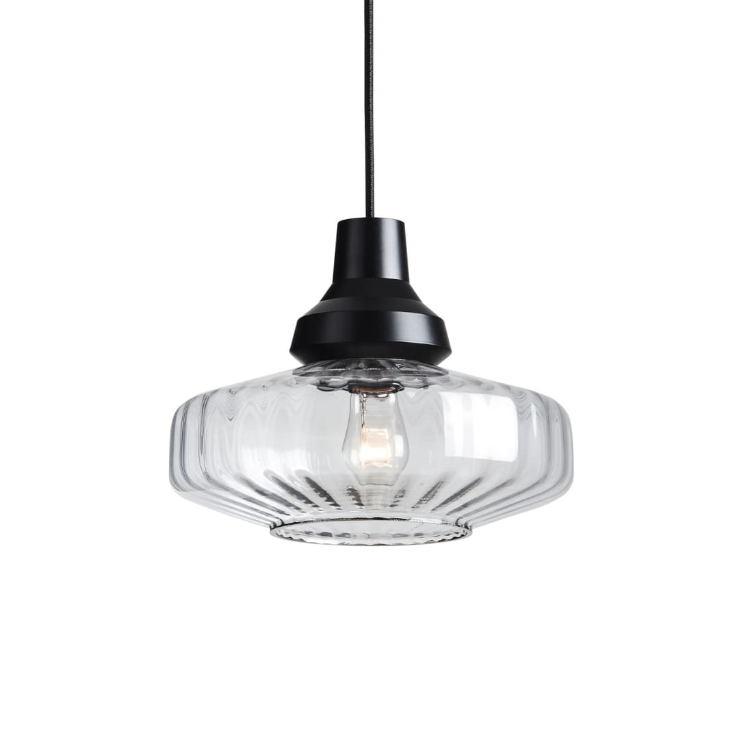 New Wave Optic Pendel Clear     fra Design By Us