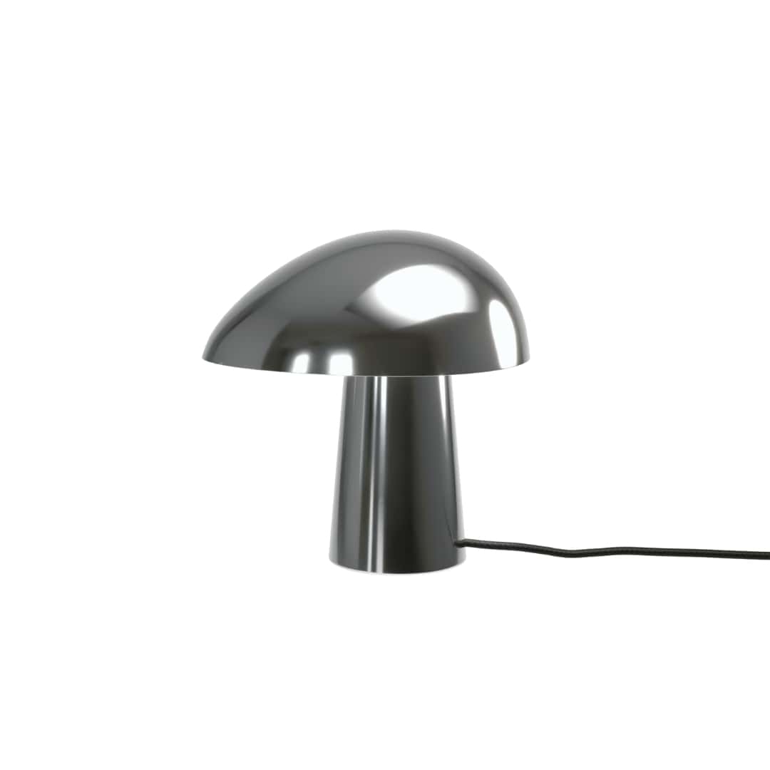 Night Owl Steel Bordlampe Poleret Stål     fra Fritz Hansen