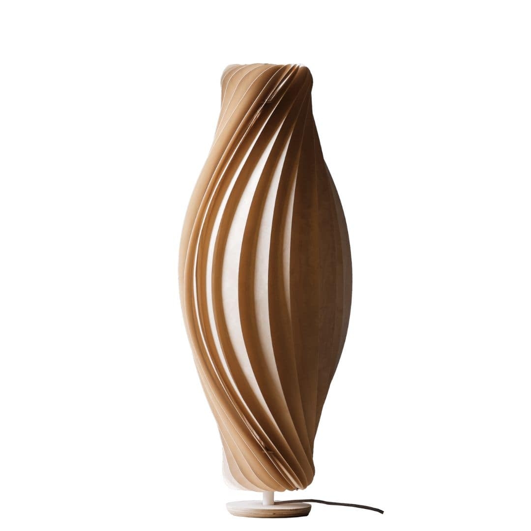 No. 111 Bordlampe Naturlig Birk H47     fra Tom Rossau