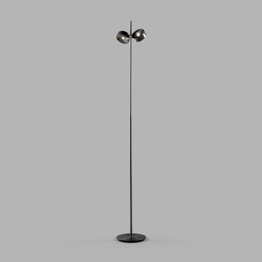 Orbit Gulvlampe Carbon Sort   Light Point fra Light-point