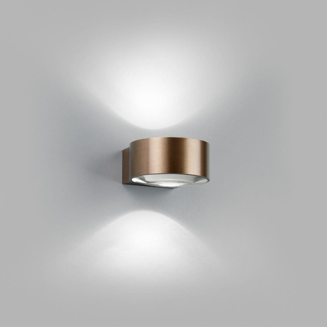 Orbit W1 Led Væglampe Rose Gold 2700k   Light Point fra Light-point