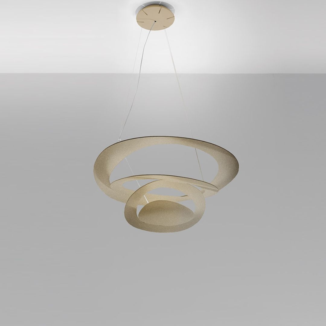 Pirce Mini Pendel Led ø69 Guld 3000k     fra Artemide