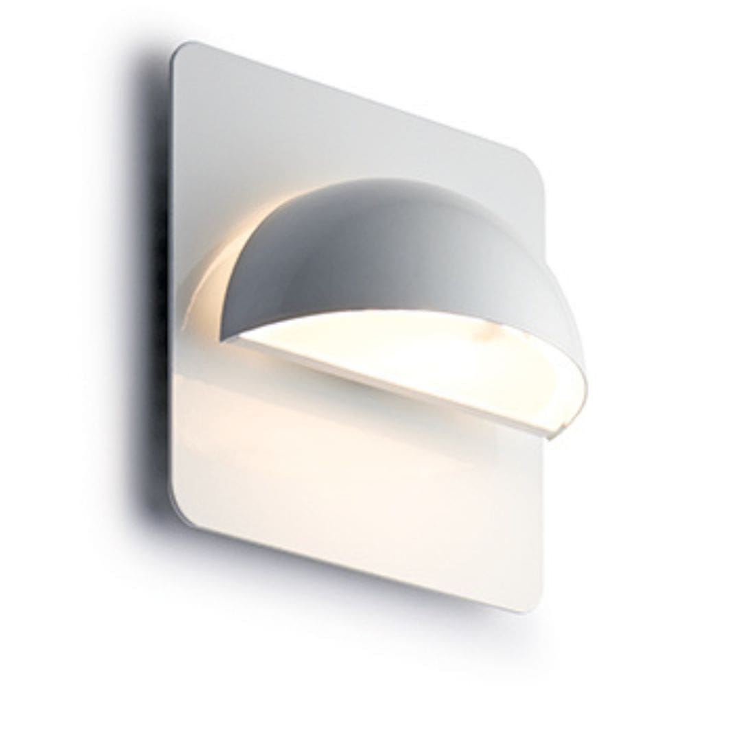 Rørhat Bagplade Hvid   Light Point fra Light-point