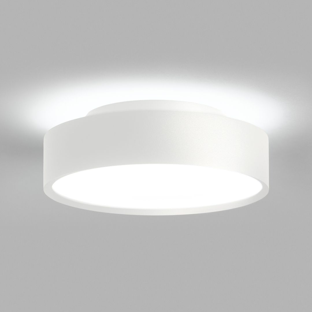 Shadow 2 Led Væg  Og Loftslampe Hvid      Light Point fra Light-point