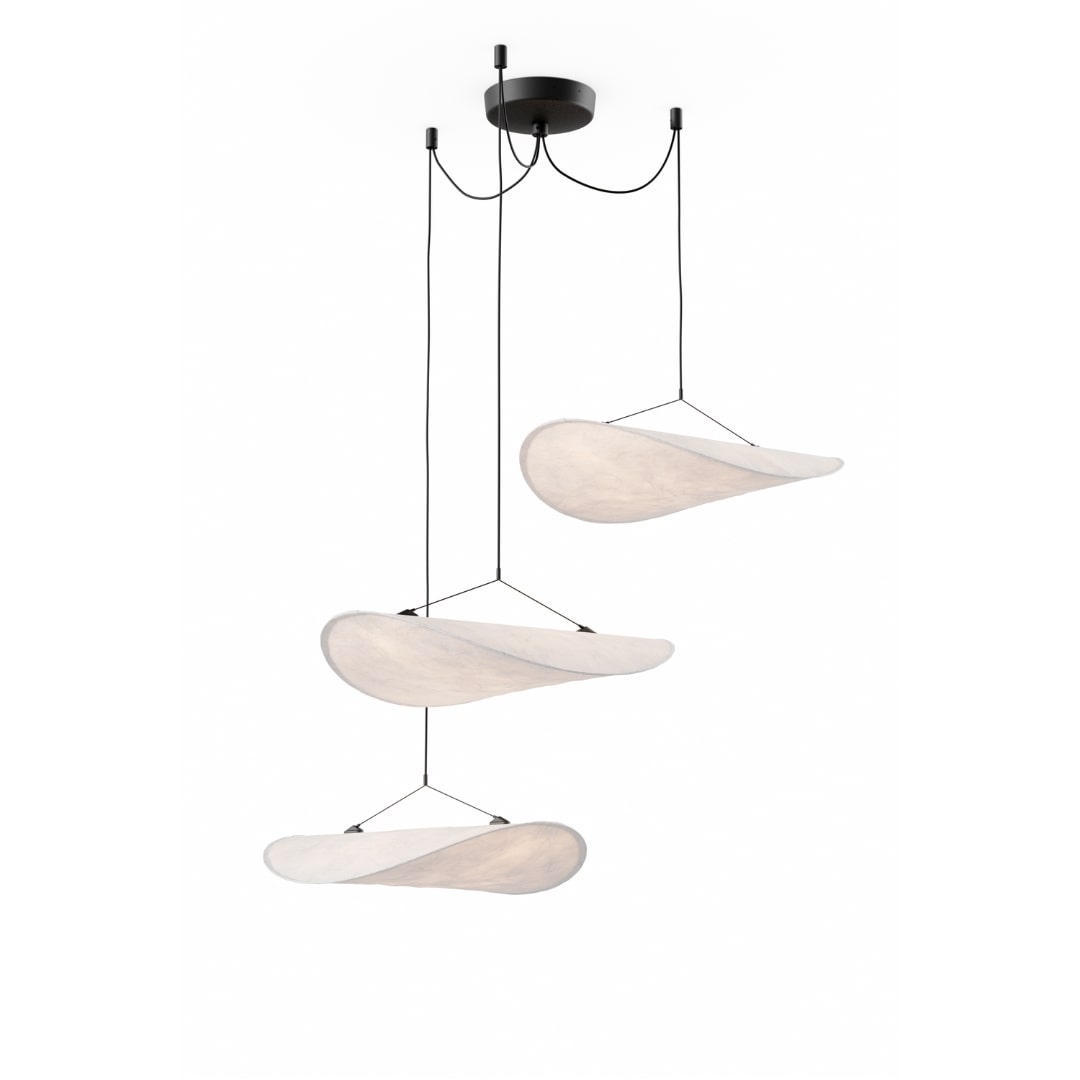 Tense Chandelier ø55 Hvid     fra New Works