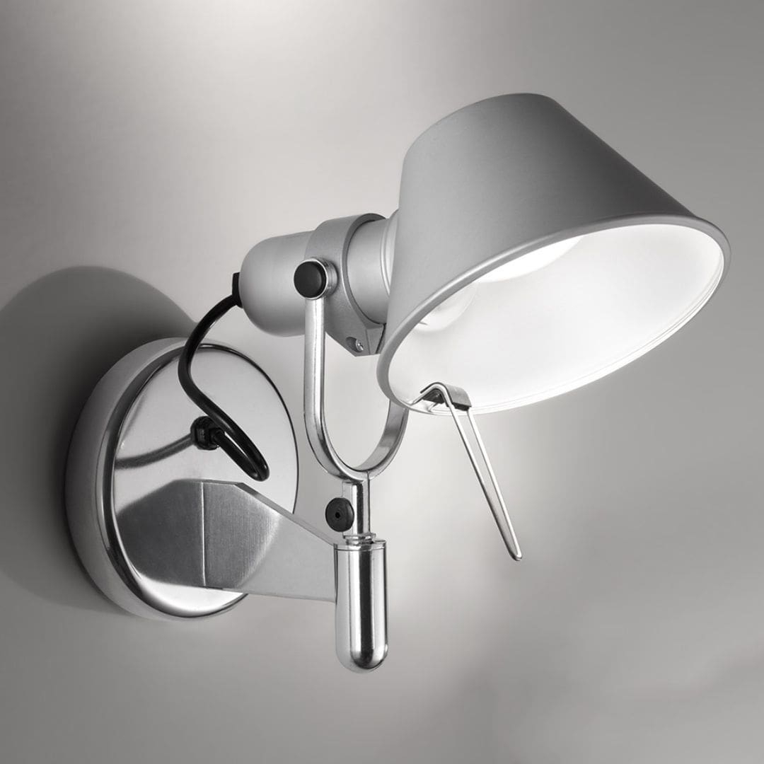 Tolomeo Faretto Væglampe Led Alu U Afbryder     fra Artemide