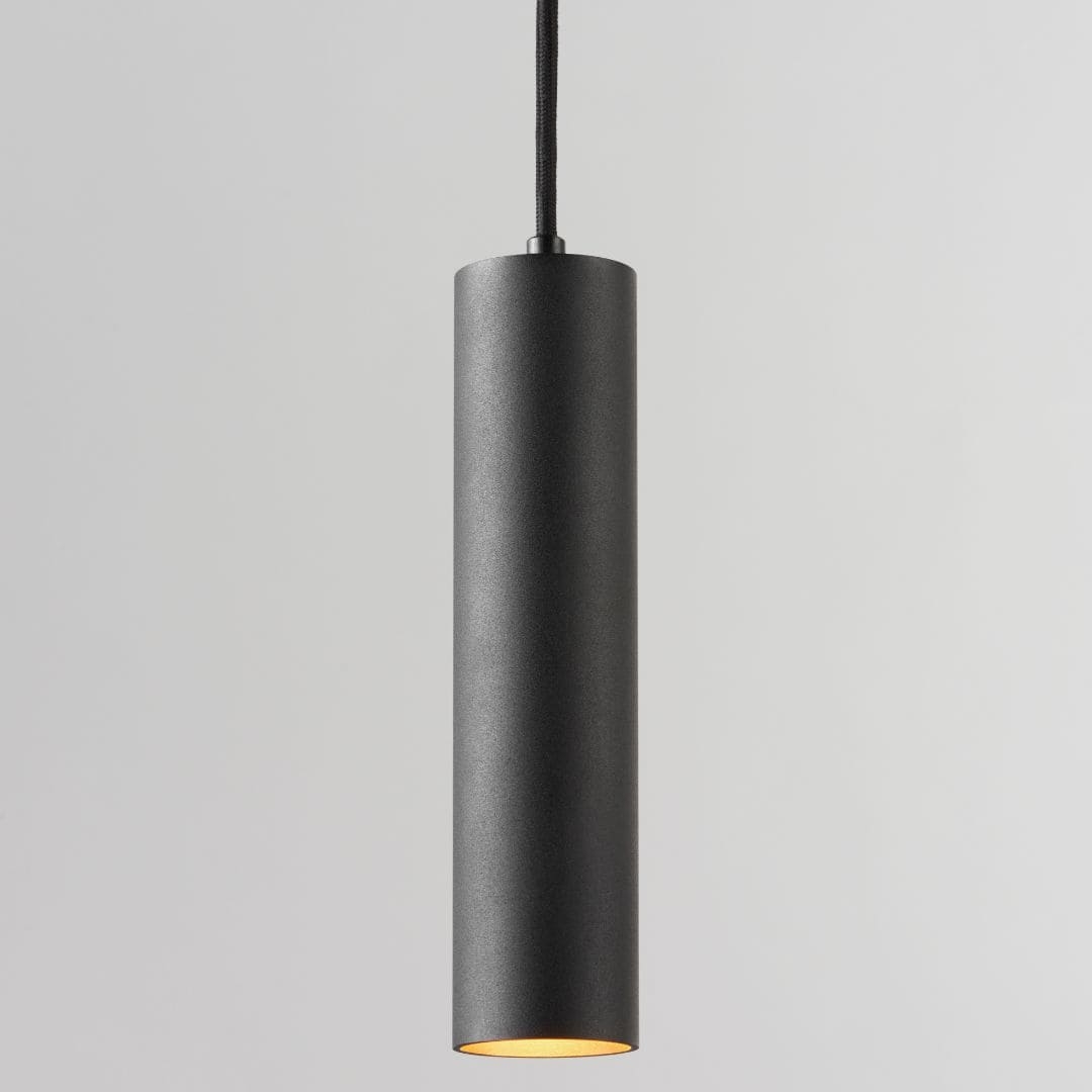 Zero Pendel S2 Sort Guld   Light Point fra Light-point