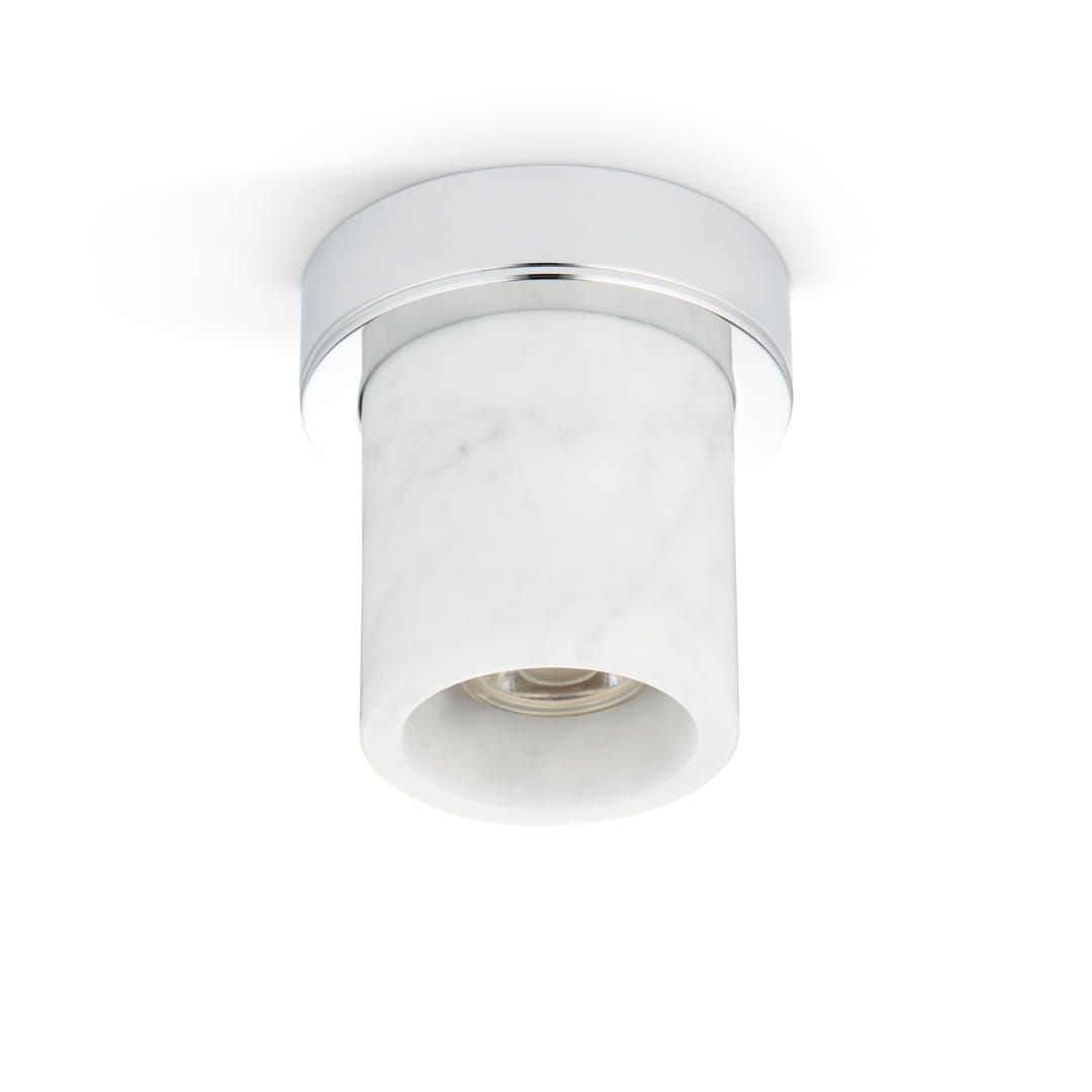 Miss Marble Loftspot Carrara   Krom     fra Design By Us