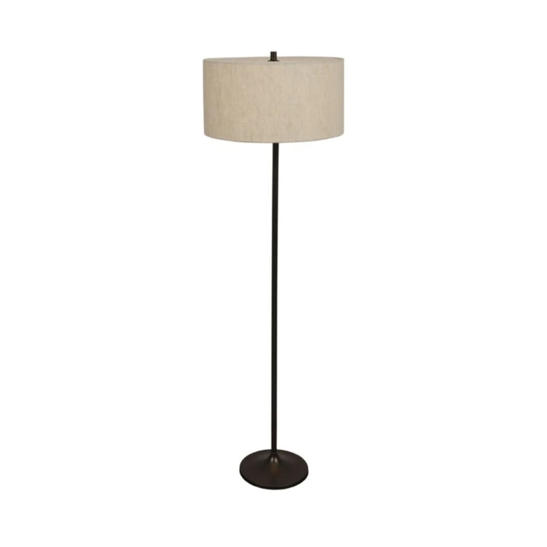 Soft Gulvlampe Natur   Bronze     fra Belid