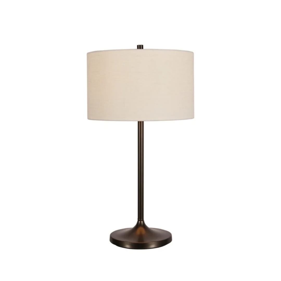 Soft Bordlampe Hvid   Bronze     fra Belid
