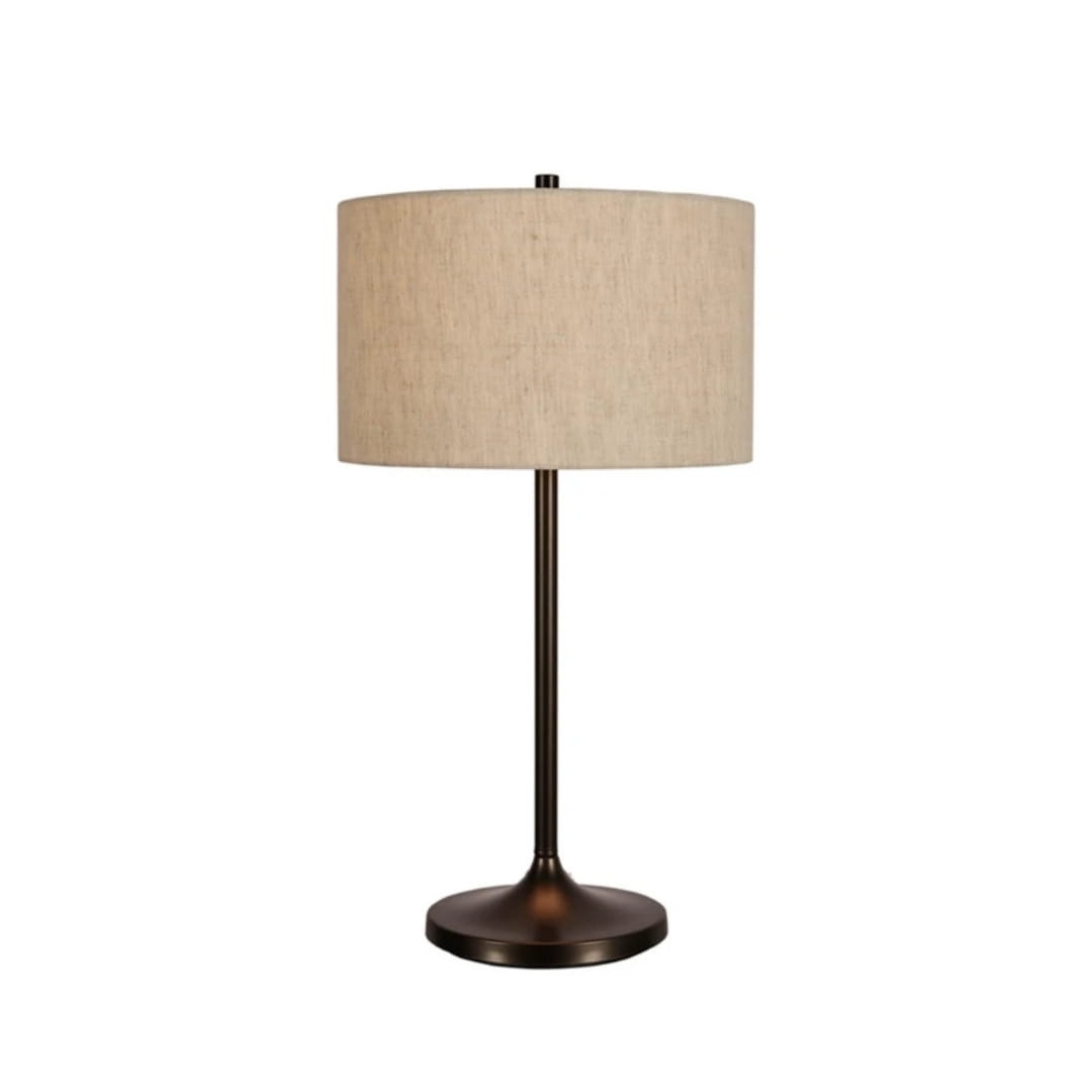 Soft Bordlampe Natur   Bronze     fra Belid