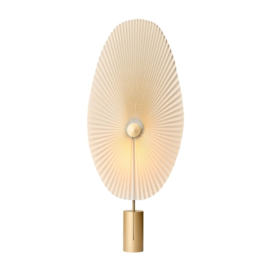 Liris Gulvlampe Messing     fra Gejst