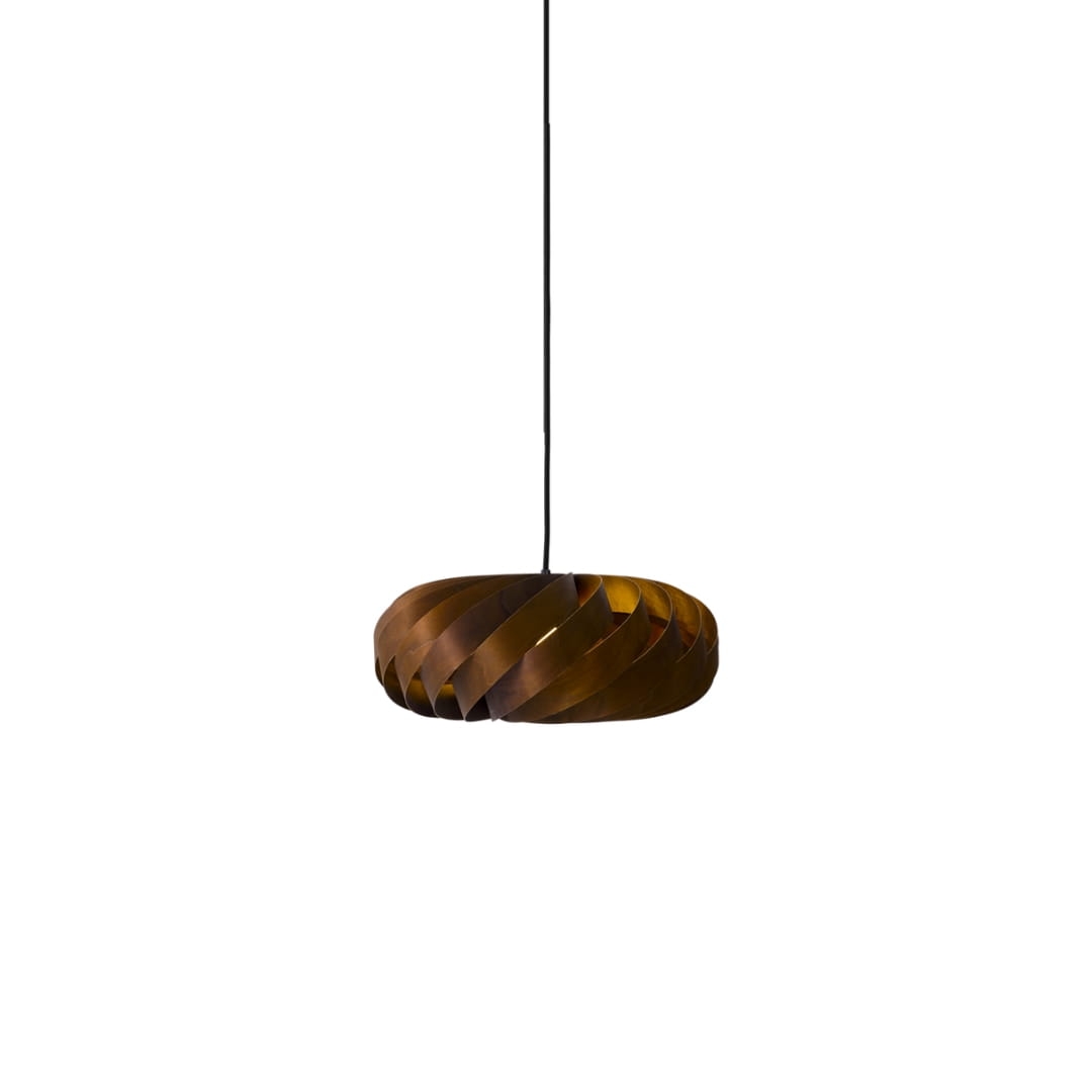 Tr5 Pendel Teak Brun Birk ø40     fra Tom Rossau