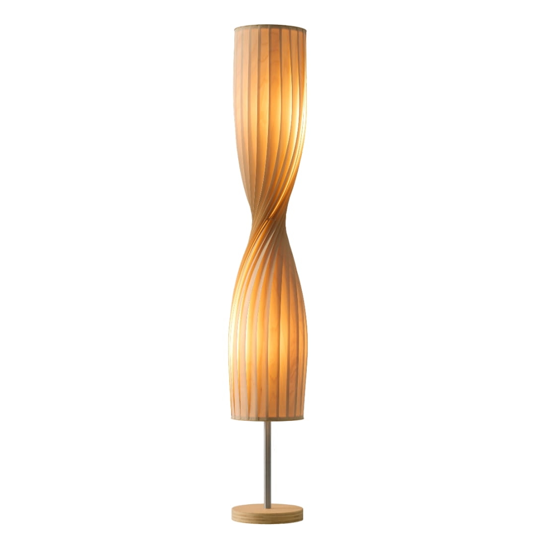 Tr44 Gulvlampe   Højde 137 Cm   Birk     fra Tom Rossau