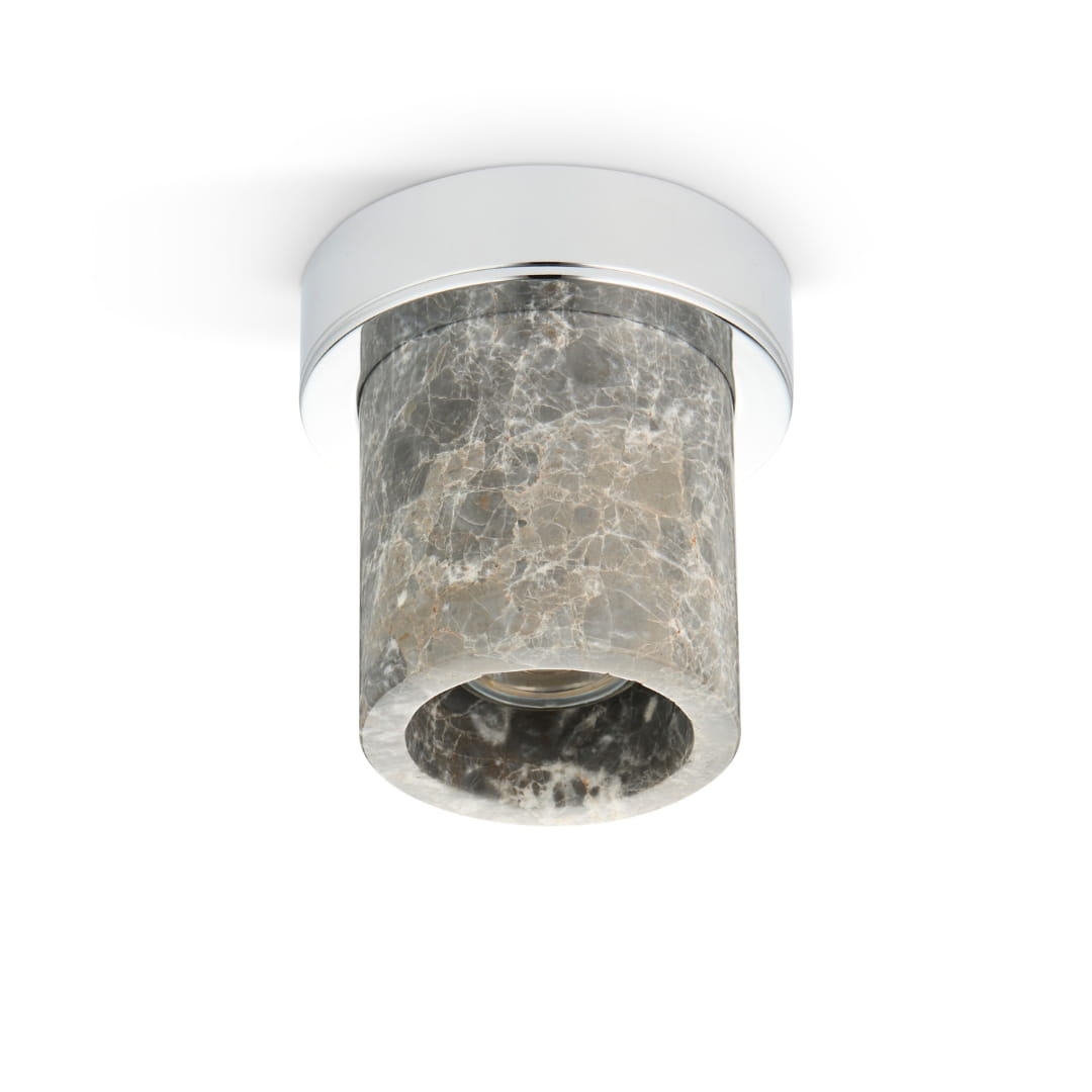 Miss Marble Loftspot Grey   Krom     fra Design By Us