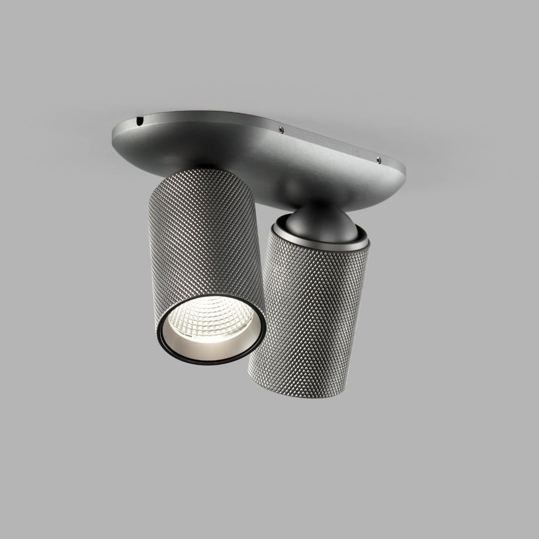 Raw 2 Loftlampe 2700 3000k Titanium   Light Point fra Light-point