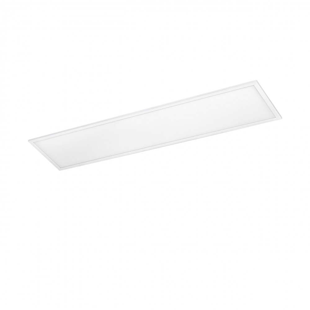 30x120 Bagbelyst Led Panel, 40w   Philips Driver, 5 års Garanti, Hvid Kant   Dæmpbar : Ikke Dæmpbar, Kulør : Varm fra Spectrum