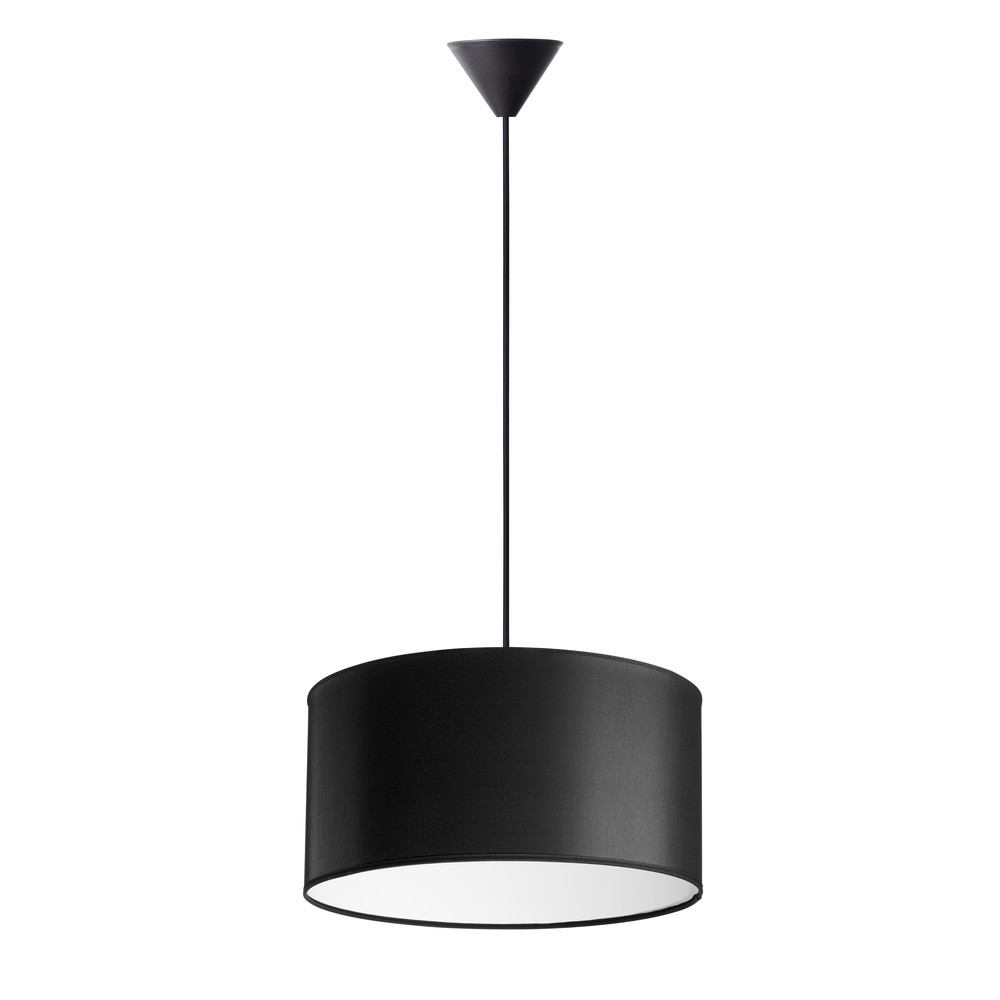 Isabella Castillo ø40 Pendel Lampe E27 I Sort Hvid     fra Nielsen Light