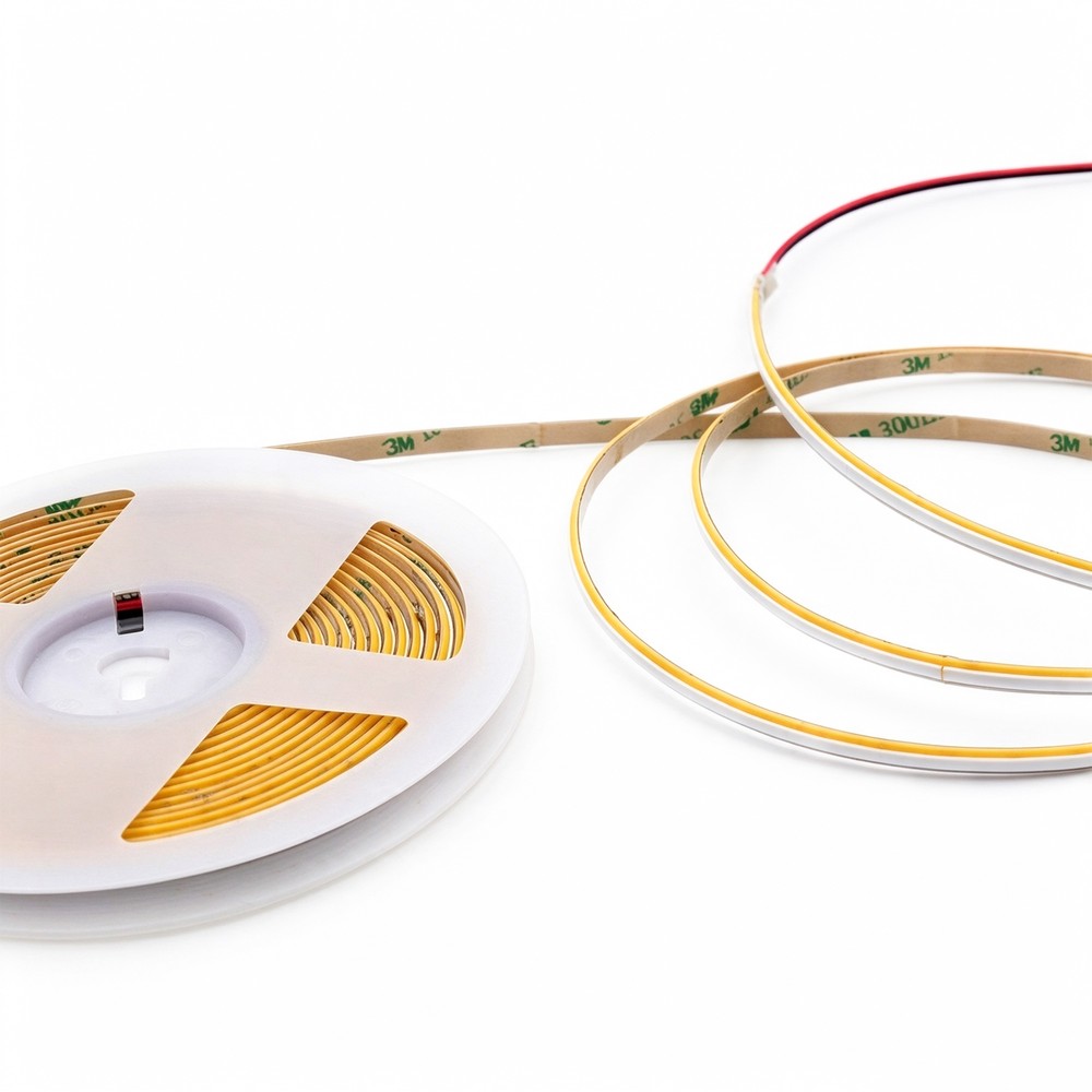 5m Cob Sidelys Led Strip 24v Dc, Ip20, 480 Led Pr. Meter Kulør : Neutral fra Ledlife