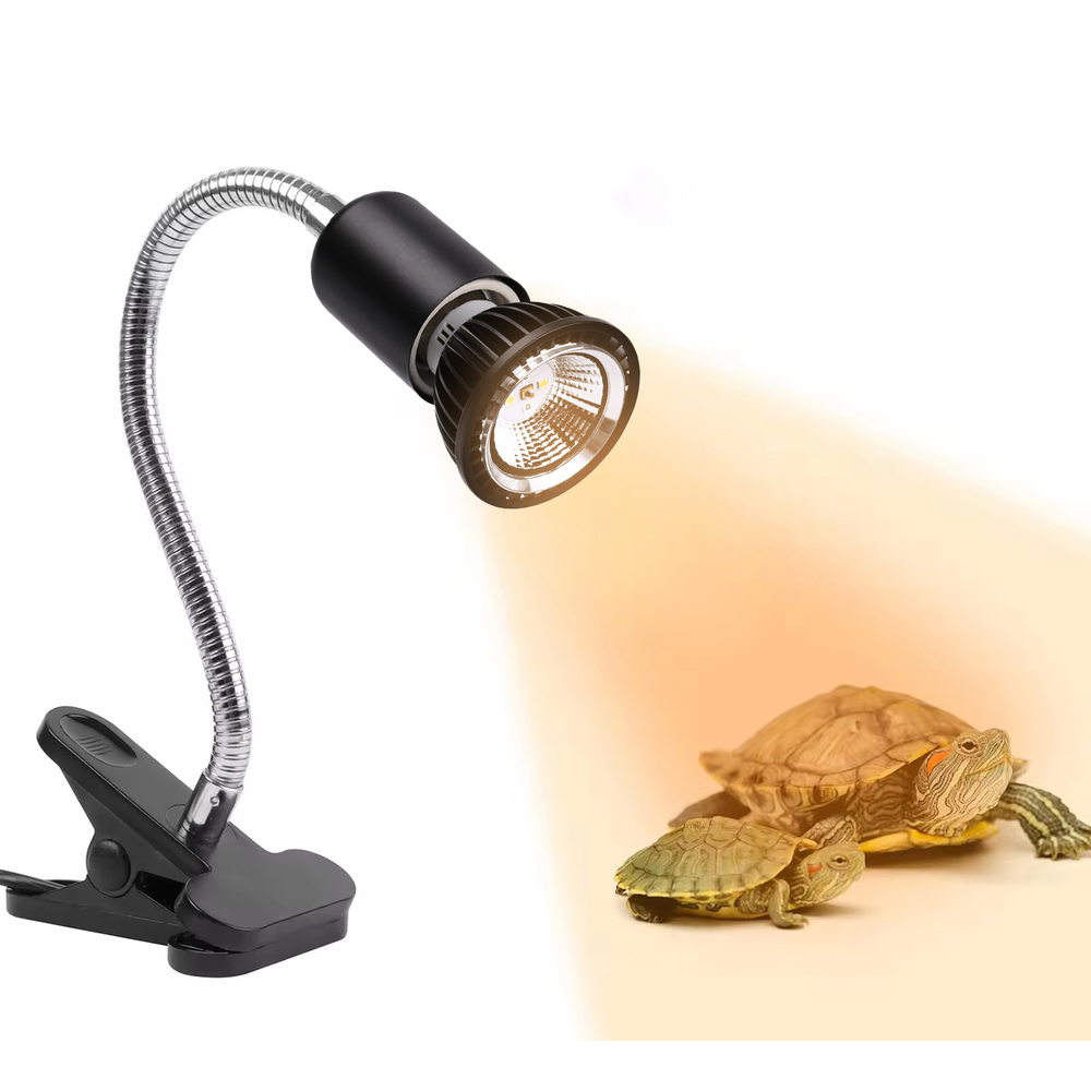 Reptil Led Lampe Uvb   5w, Klipsholder fra Ledlife