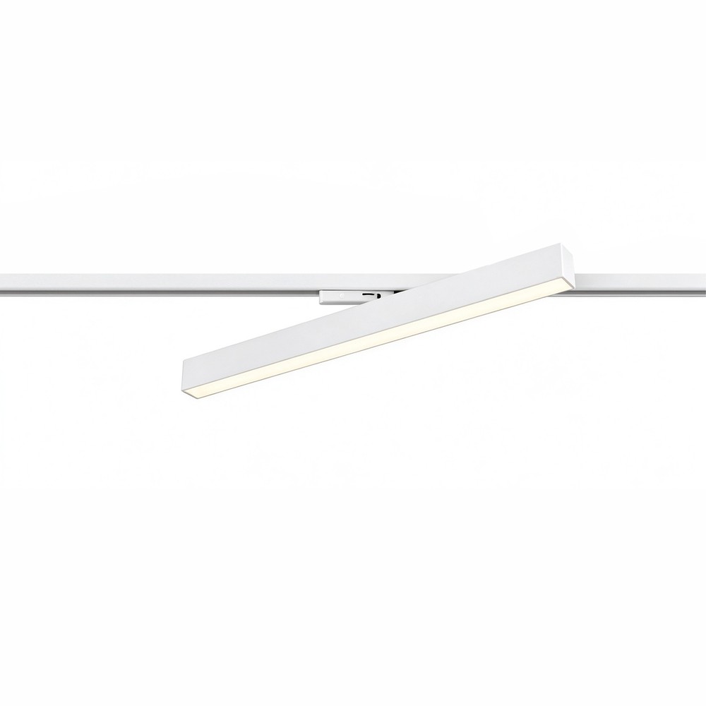 30 28 25w 1 Faset Led Lysskinne   60 Cm, Hvid, 1f2w   Dæmpbar : Dæmper Indbygget, Kulør : 3 I 1 fra Ledlife