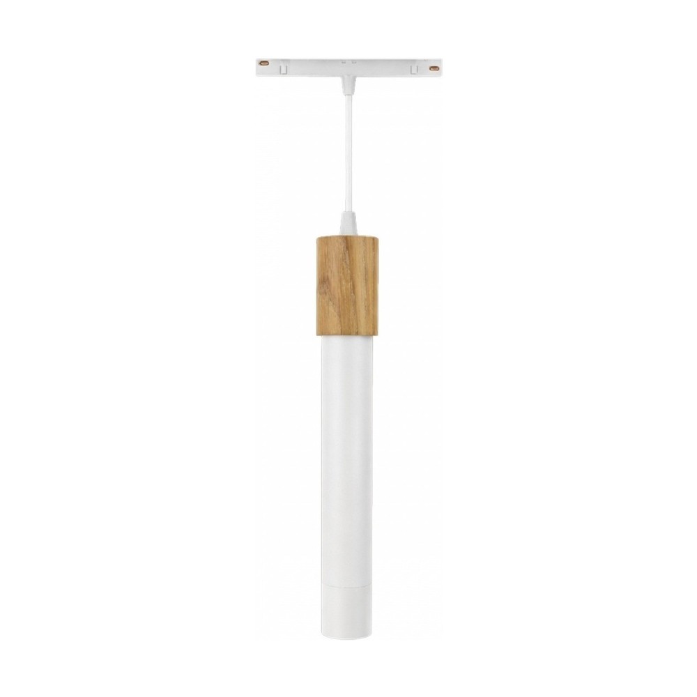 12w System Shift Hangit Wood Led Pendel   Cct Switch, 25°, Hvid, 90cm Kabel   Dæmpbar : Ikke Dæmpbar fra Spectrum