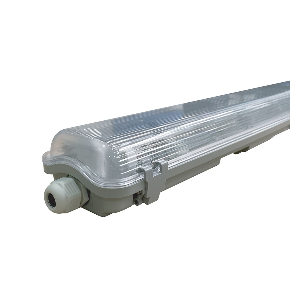 V Tac 120cm Vandtæt T8 Led Armatur   Til 2x 120cm Led Rør, Ip65 fra V-tac