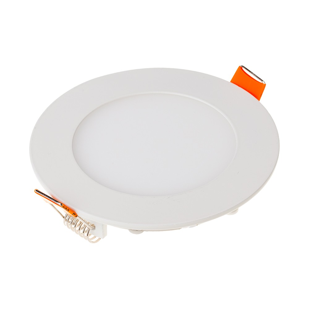 V Tac 6w Rundt Led Indbygningspanel   Cree Chip, Cct 3 I 1, 6 års Garanti   Kulør : 3 I 1 fra V-tac