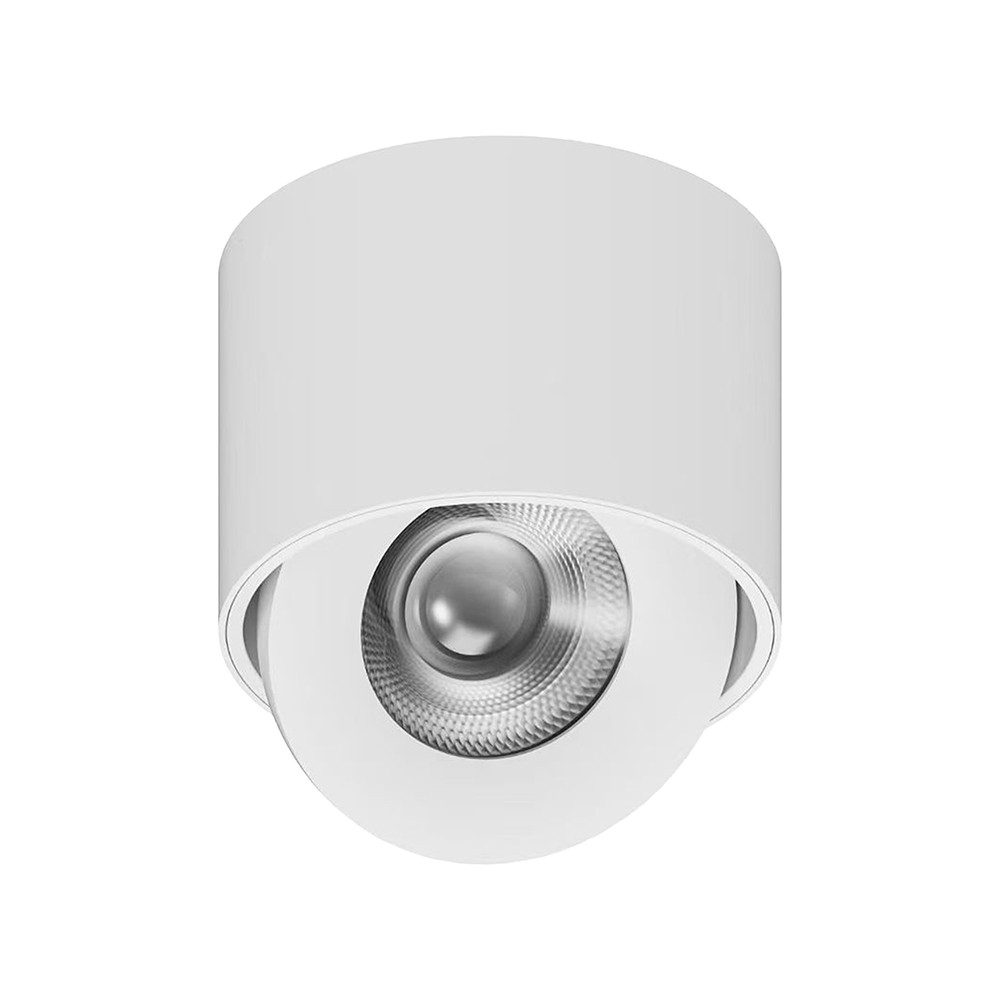 V Tac 18w Led Påbygningsspot   Ip44, Cree Chip, 3 I 1 Cct, Hvid   Kulør : 3 I 1 fra V-tac