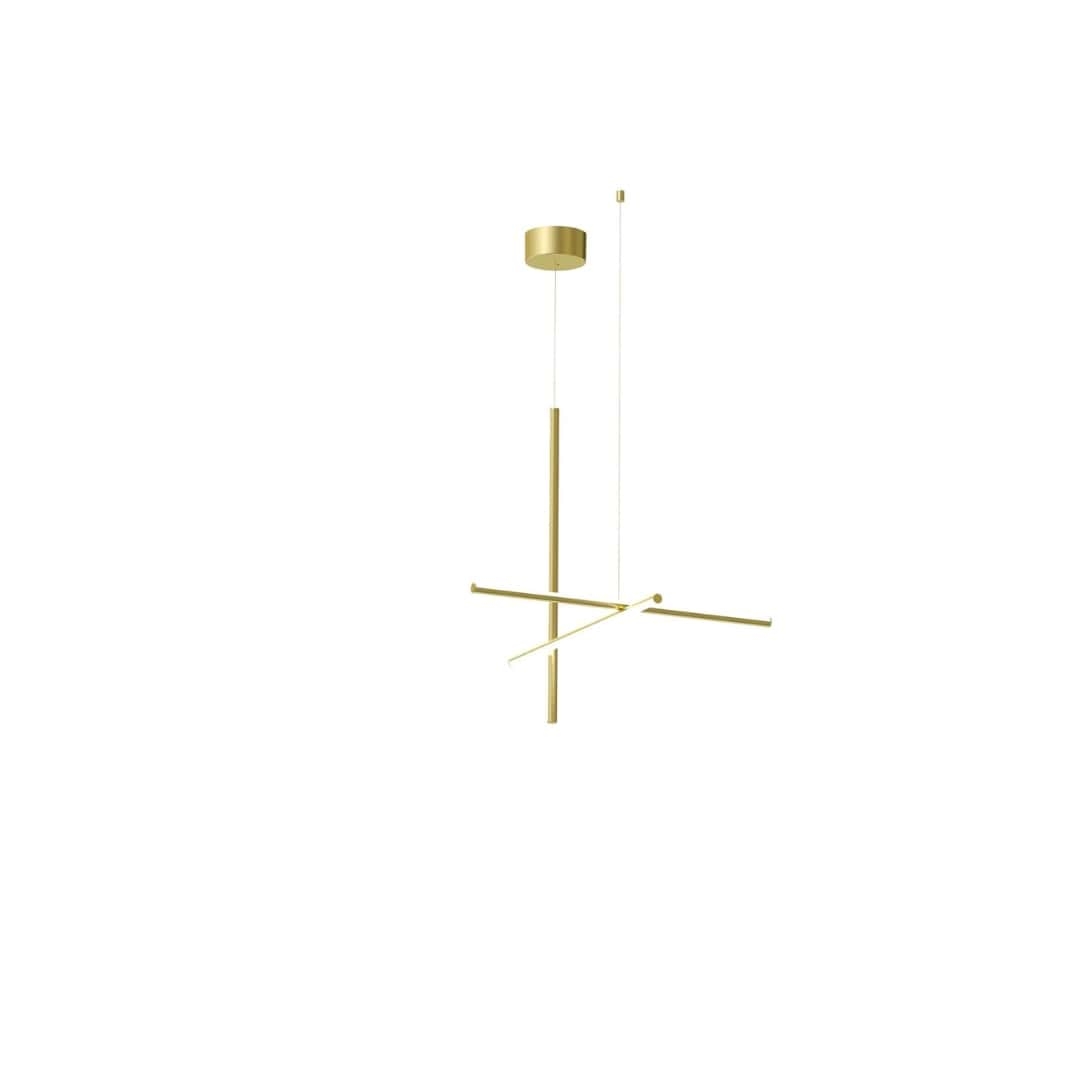 Coordinates Pendel 1 Anodiseret Champagne     fra Flos