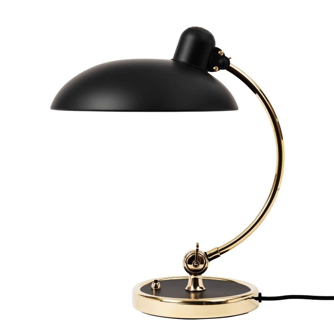 Kaiser Idell 6631 T Luksus Bordlampe Sort Messing     fra Fritz Hansen