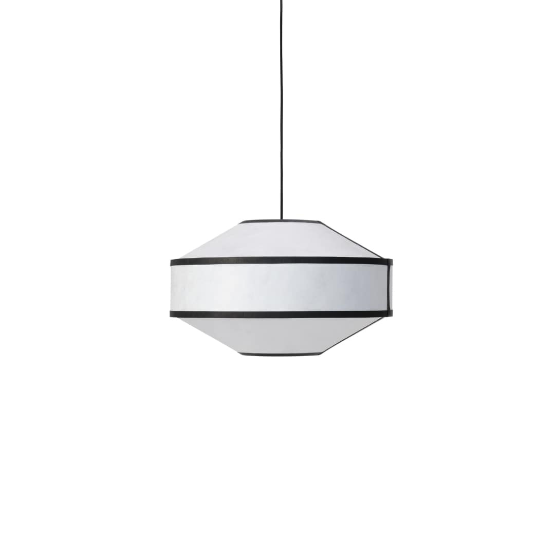 Kite Pendel Hvid Sort ø55     fra New Works