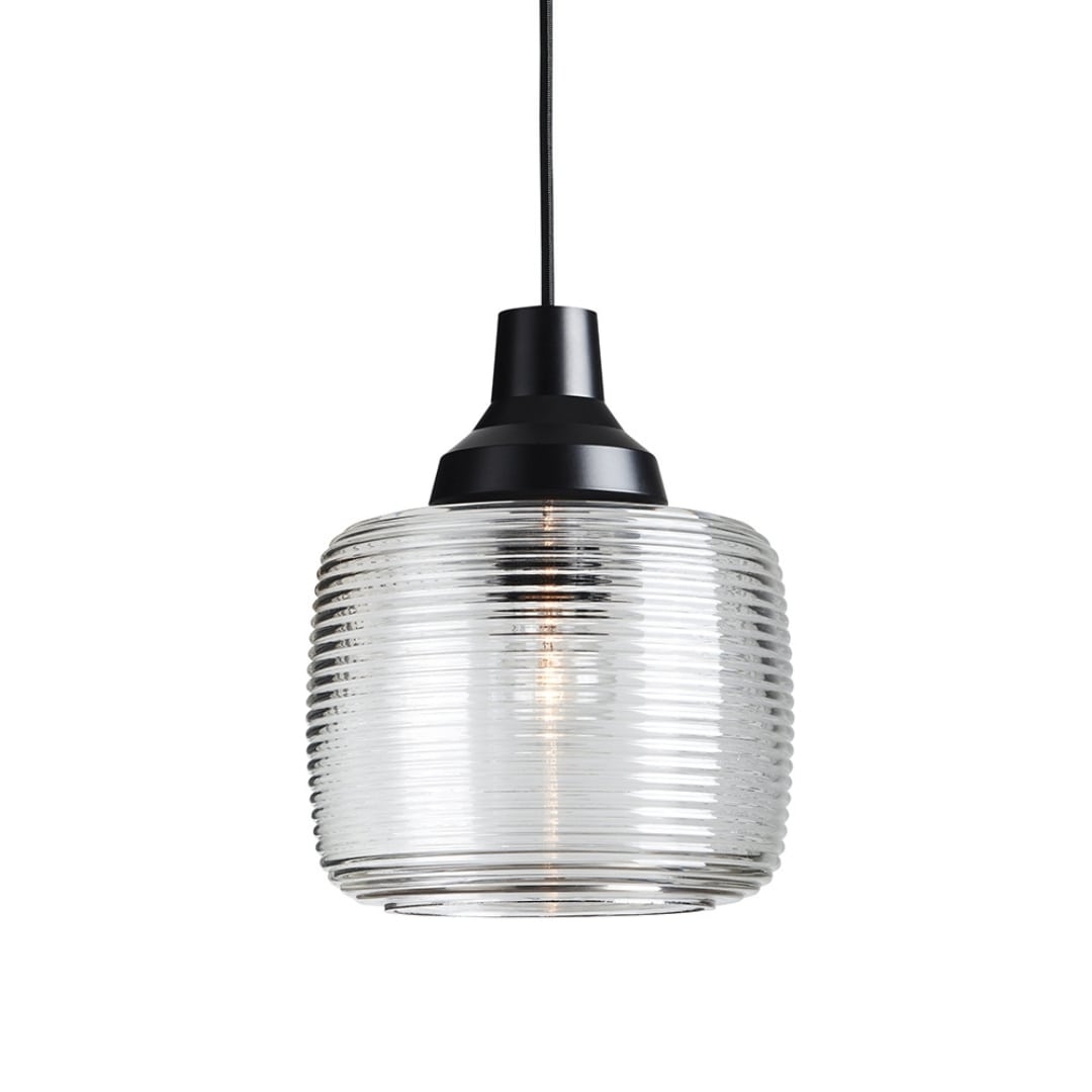 New Wave Stripe Pendel Clear     fra Design By Us
